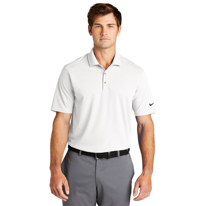 STRAYER Nike Dri-FIT Micro Pique 2.0 Polo - White
