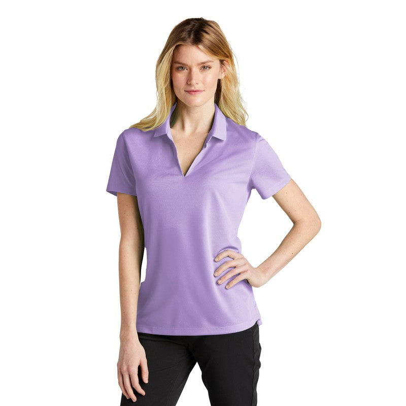STRAYER Nike Ladies Dri-FIT Micro Pique 2.0 Polo - Urban Lilac