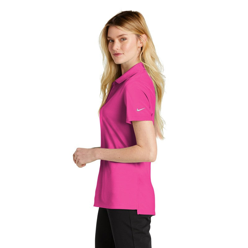 STRAYER Nike Ladies Dri-FIT Micro Pique 2.0 Polo - Vivid Pink
