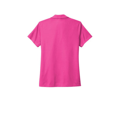 NEW STRAYER Nike Ladies Dri-FIT Micro Pique 2.0 Polo - Vivid Pink