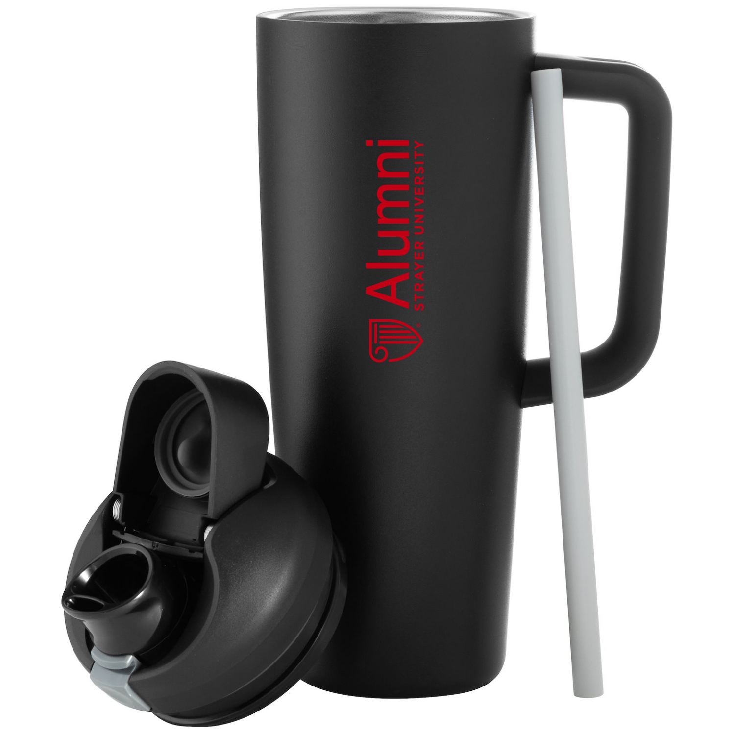 STRAYER ALUMNI Owala FreeSip tumbler 30 oz - Very Very Dark