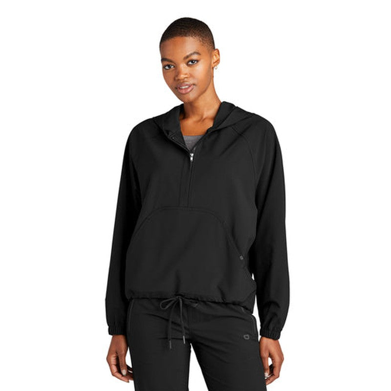 STRAYER HONORS - OGIO® Ladies Connection Anorak - Blacktop