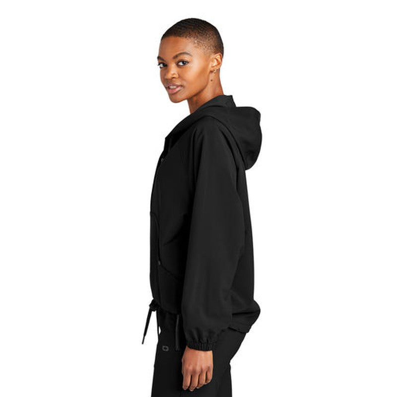 STRAYER HONORS - OGIO® Ladies Connection Anorak - Blacktop