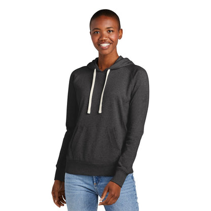 NEW STRAYER District® Women’s Re-Fleece™ Hoodie - Charcoal Heather