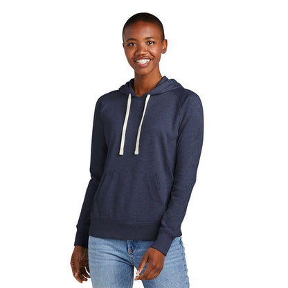 NEW STRAYER District® Women’s Re-Fleece™ Hoodie - Heathered Navy