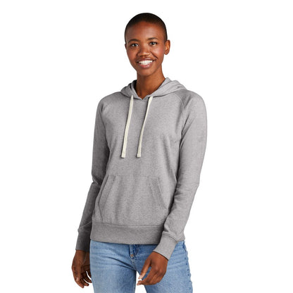 NEW STRAYER District® Women’s Re-Fleece™ Hoodie - Light Heather Grey