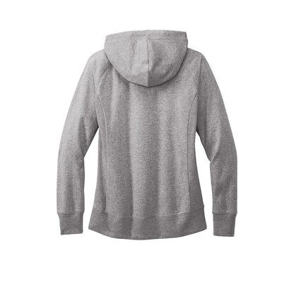 NEW STRAYER District® Women’s Re-Fleece™ Hoodie - Light Heather Grey