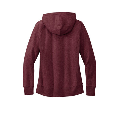 NEW STRAYER District® Women’s Re-Fleece™ Hoodie - Maroon Heather