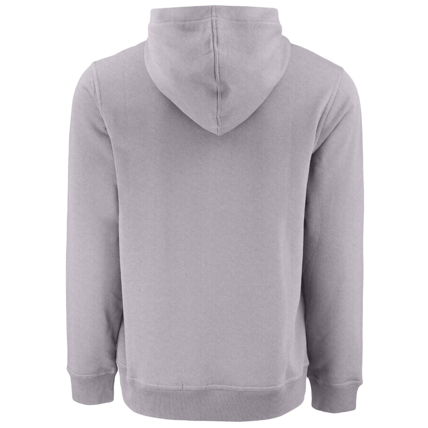 STRAYER Clique Drive Recycled Unisex Full Zip Hooded Sweatshirt - Grey Melange