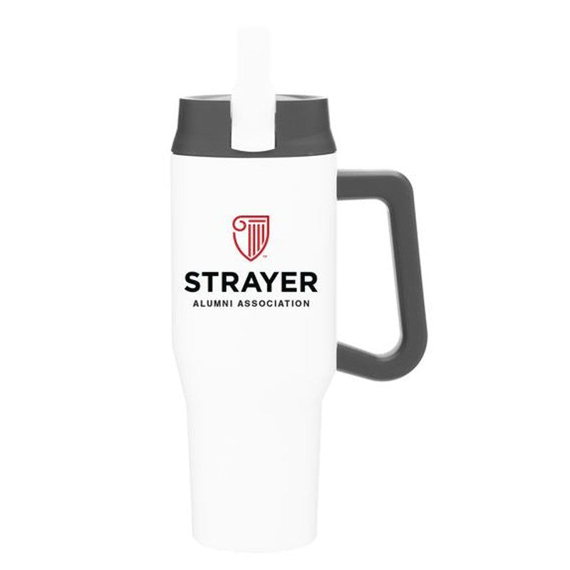 STRAYER Terrain 32 oz  Mug - White