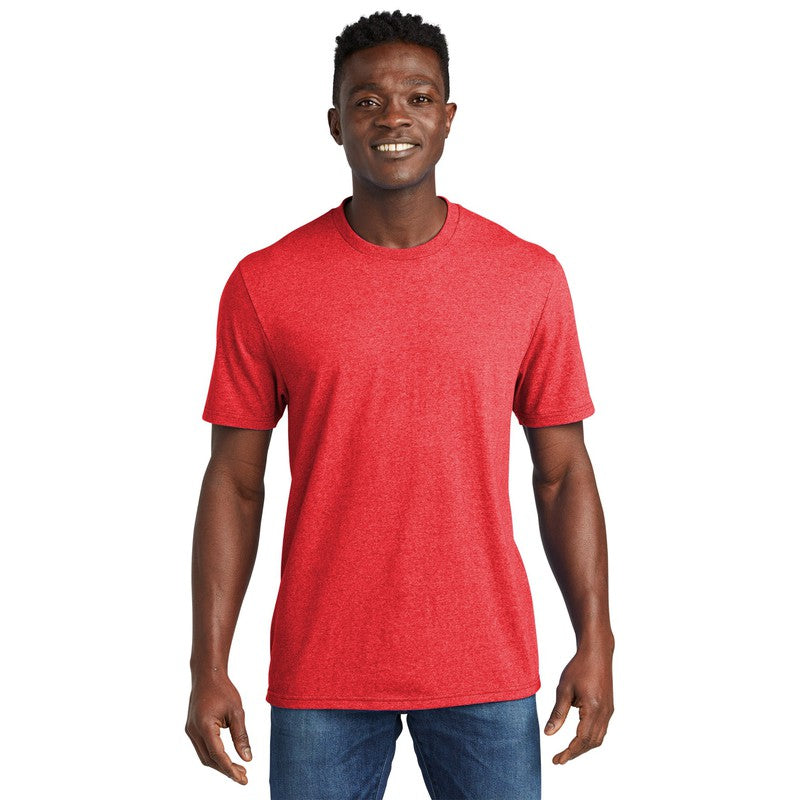 STRAYER Allmade® Unisex Recycled Blend Tee Reclaimed Red Heather