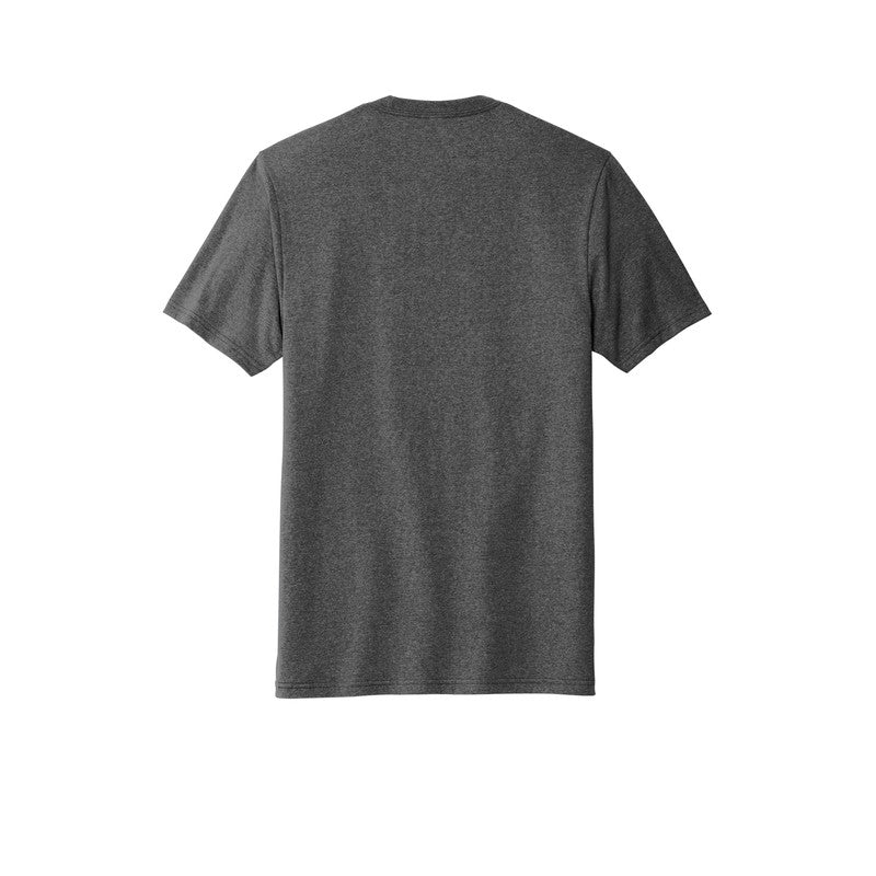 NEW STRAYER Allmade® Unisex Recycled Blend Tee Reloaded Charcoal Heather