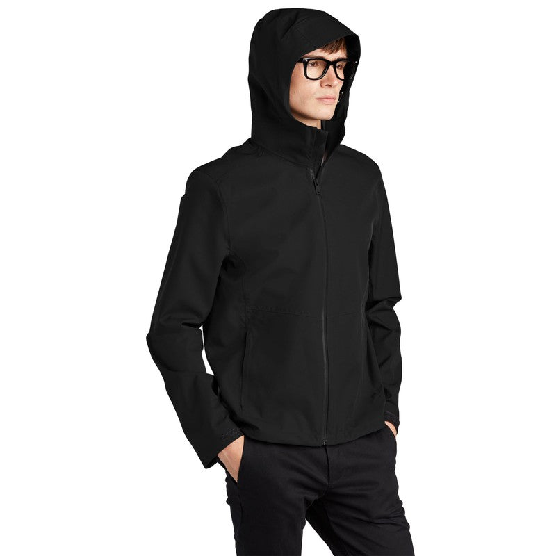STRAYER Mercer+Mettle™ Waterproof Rain Shell - DEEP BLACK