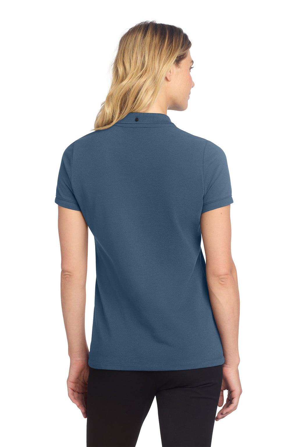STRAYER MERCER+METTLE™ Women’s Stretch Heavyweight Pique Polo - Insignia Blue