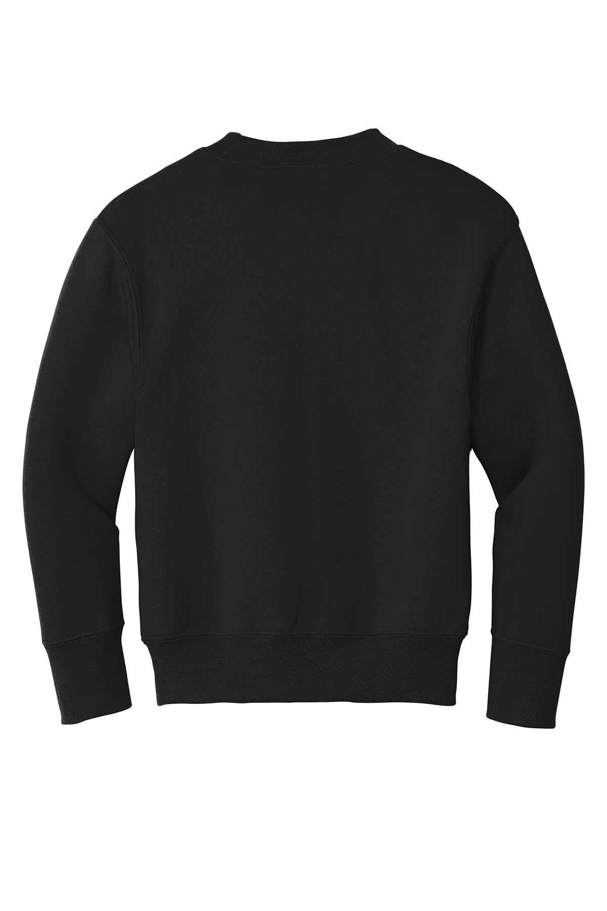 NEW STRAYER Port & Company® Youth Core Fleece Crewneck Sweatshirt - BLACK