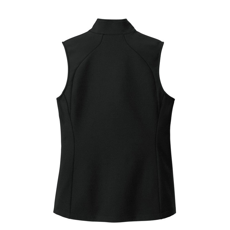 NEW STRAYER Eddie Bauer® Ladies Stretch Soft Shell Vest - BLACK