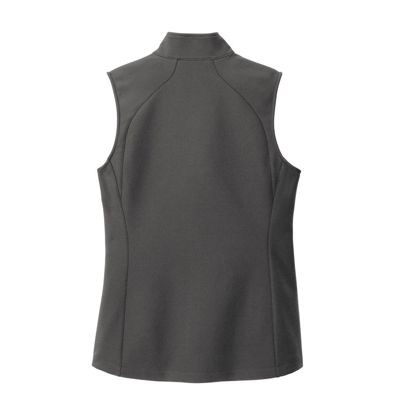 NEW STRAYER Eddie Bauer® Ladies Stretch Soft Shell Vest - Iron Gate