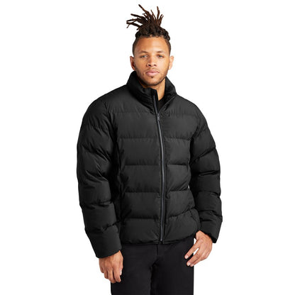 NEW STRAYER Mercer+Mettle™ Puffy Jacket - DEEP BLACK