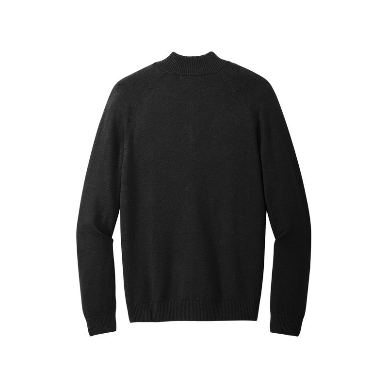 NEW STRAYER Mercer+Mettle™ 1/4-Zip Sweater - Deep Black