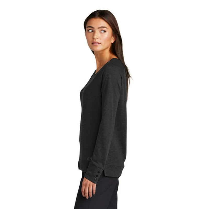 NEW JWMI - OGIO® Ladies Command Long Sleeve Scoop Neck - Blacktop