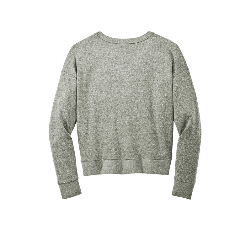 STRAYER District® Women’s Perfect Tri® Fleece V-Neck Sweatshirt - Grey Frost