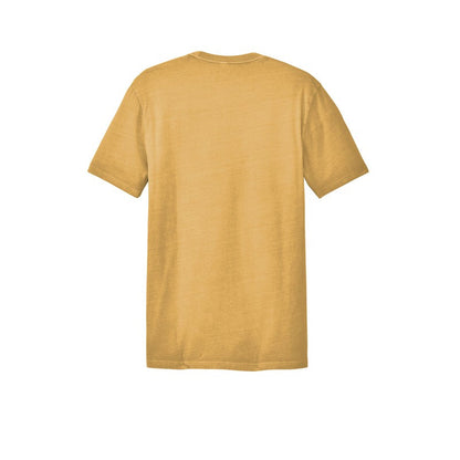 NEW STRAYER Allmade® Unisex Mineral Dye Organic Cotton Tee - Golden Wheat