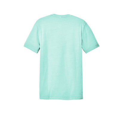 NEW STRAYER Allmade® Unisex Mineral Dye Organic Cotton Tee - Saltwater Blue