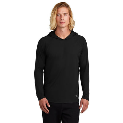 NEW STRAYER New Era® Power Long Sleeve Hoodie - Black