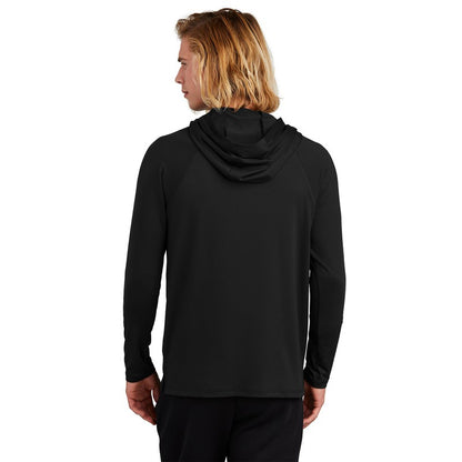 NEW STRAYER New Era® Power Long Sleeve Hoodie - Black