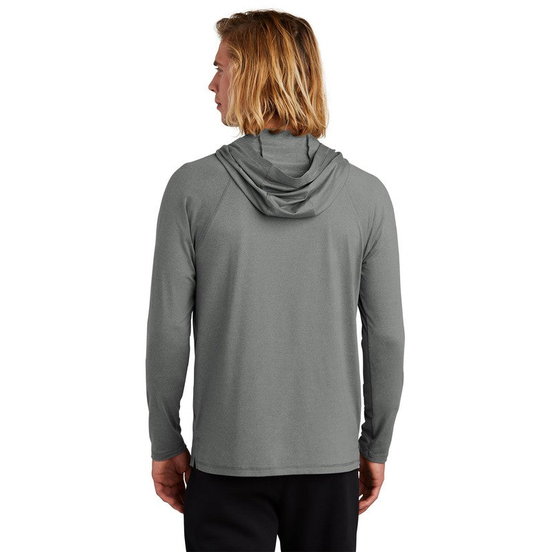 STRAYER New Era® Power Long Sleeve Hoodie - Shadow Grey Heather
