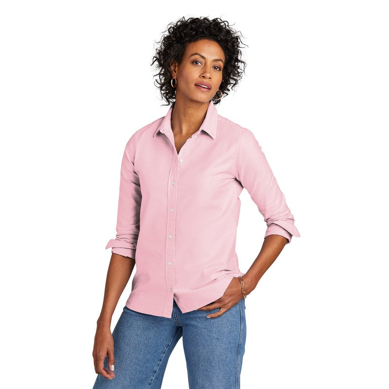 NEW STRAYER Brooks Brothers® Women’s Casual Oxford Cloth Shirt - Soft Pink