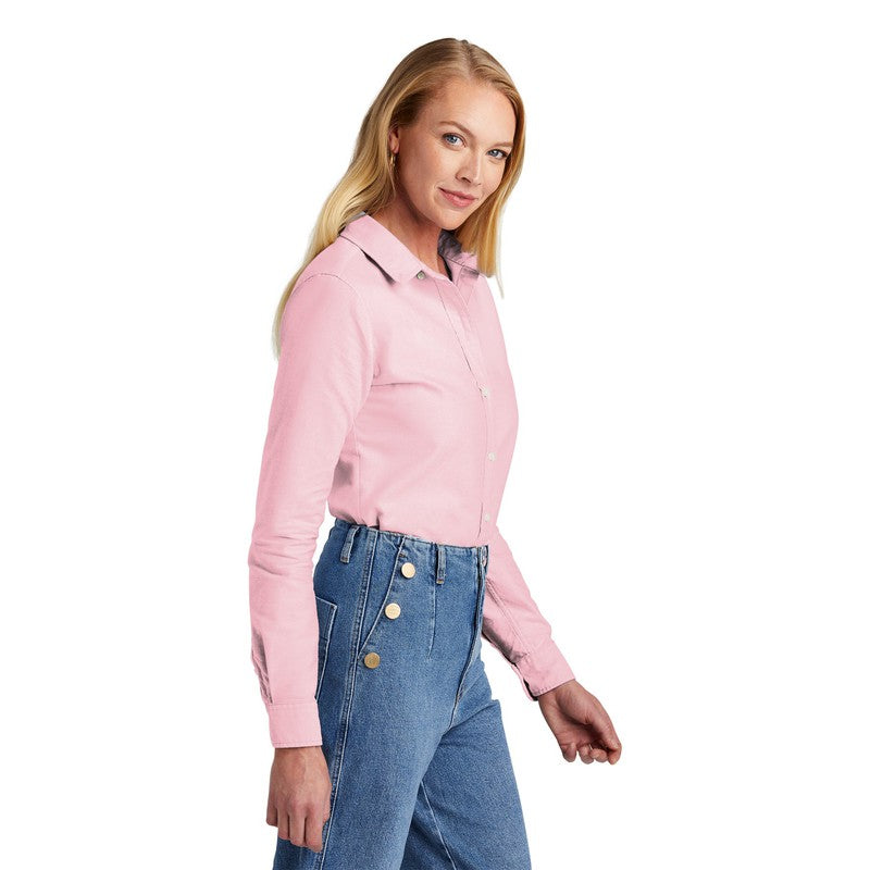 STRAYER Brooks Brothers® Women’s Casual Oxford Cloth Shirt - Soft Pink