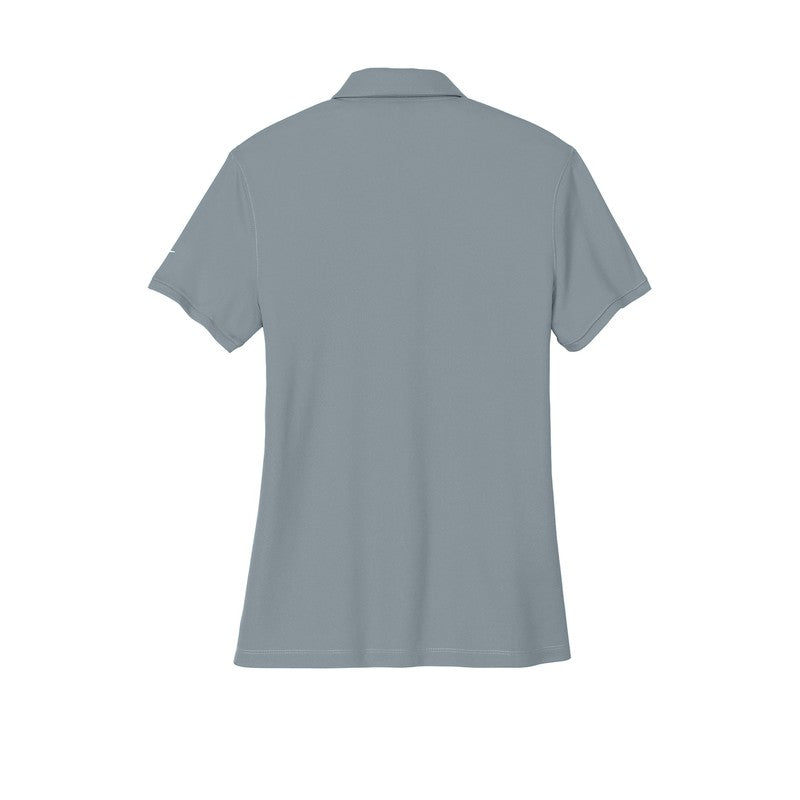 NEW STRAYER Nike Ladies Victory Solid Polo - Cool Grey