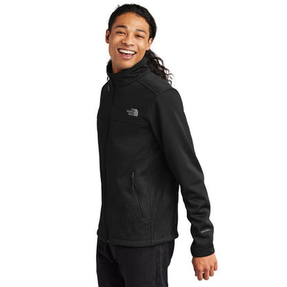 NEW STRAYER ALUMNI - The North Face® Chest Logo Ridgewall Soft Shell Jacket - TNF Black