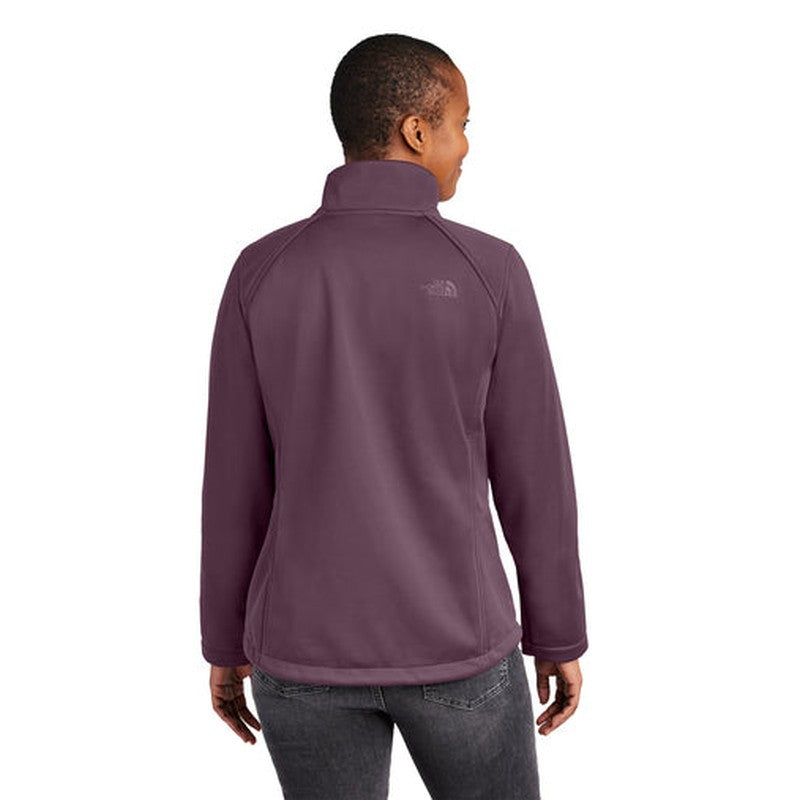 STRAYER ALUMNI ASSOCIATION The North Face® Ladies Chest Logo Ridgewall Soft Shell Jacket - TNF Blackberry Wine
