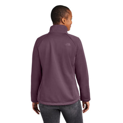 NEW STRAYER ALUMNI - The North Face® Ladies Chest Logo Ridgewall Soft Shell Jacket - TNF Blackberry Wine