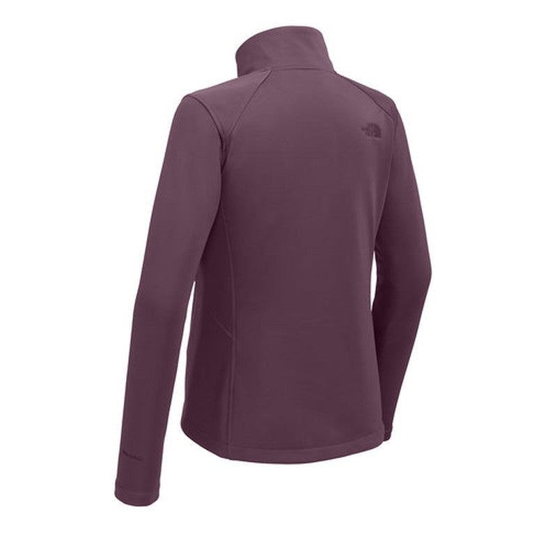 STRAYER ALUMNI ASSOCIATION The North Face® Ladies Chest Logo Ridgewall Soft Shell Jacket - TNF Blackberry Wine