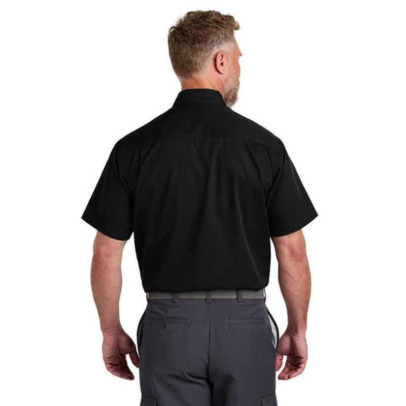 STRAYER - CornerStone® Short Sleeve Select Ripstop Shirt - Black