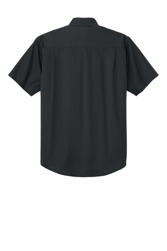 NEW STRAYER - CornerStone® Short Sleeve Select Ripstop Shirt - Echo Steel