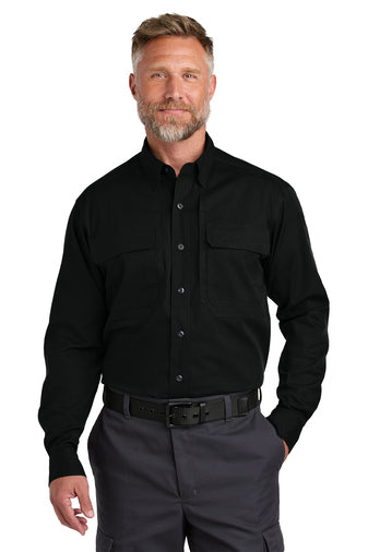 NEW STRAYER - CornerStone® Long Sleeve Select Tactical Shirt - Black