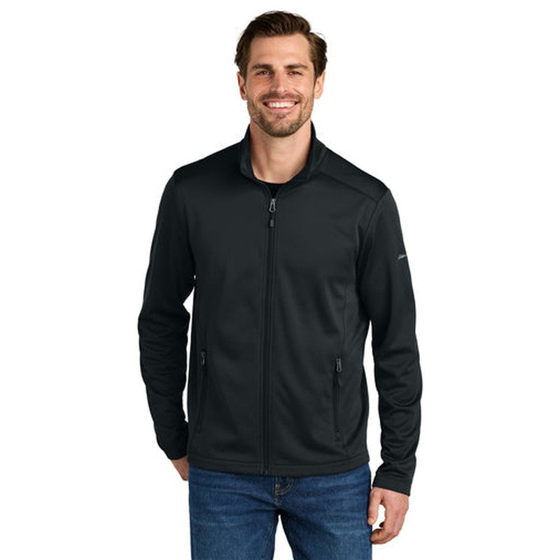 STRAYER - Eddie Bauer® Smooth Mid Layer Fleece Full-Zip - Black