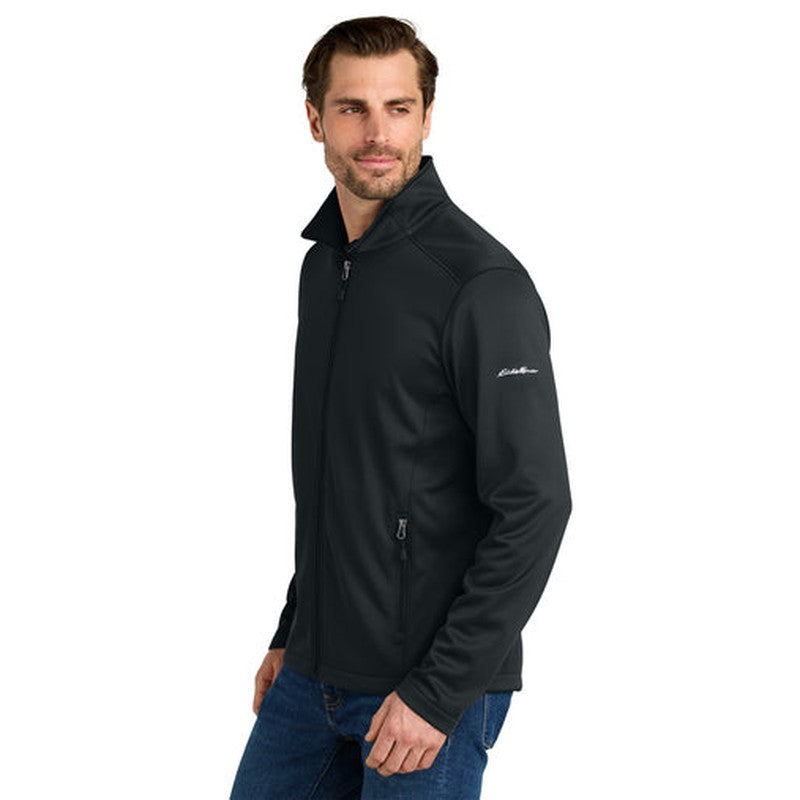 NEW STRAYER - Eddie Bauer® Smooth Mid Layer Fleece Full-Zip - Black