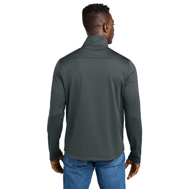 NEW STRAYER - Eddie Bauer® Smooth Mid Layer Fleece 1/2-Zip - Iron Gate