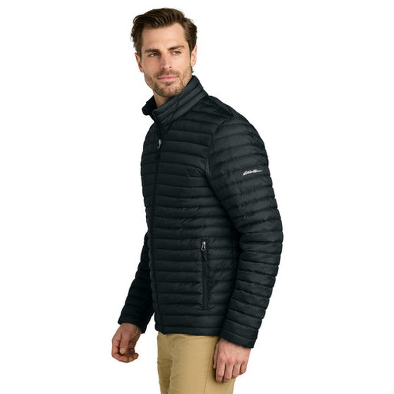 NEW STRAYER - Eddie Bauer® Packable Quilted Full-Zip - Black