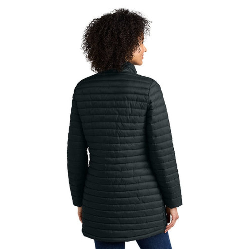 NEW STRAYER - Eddie Bauer® Women’s Packable Quilted Full-Zip - Black