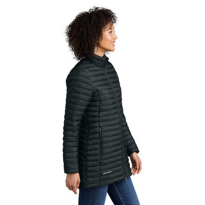 NEW STRAYER - Eddie Bauer® Women’s Packable Quilted Full-Zip - Black