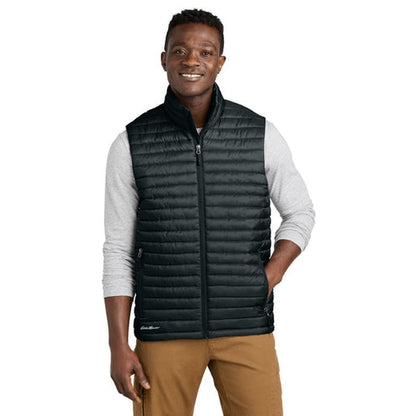 NEW STRAYER - Eddie Bauer® Packable Quilted Vest - Black