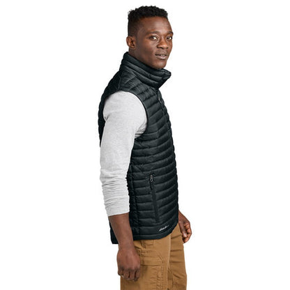 NEW STRAYER - Eddie Bauer® Packable Quilted Vest - Black