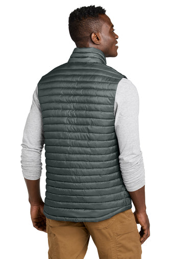 NEW STRAYER - Eddie Bauer® Packable Quilted Vest - Metal grey