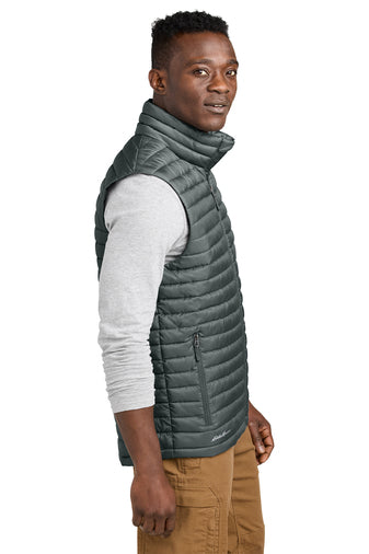 NEW STRAYER - Eddie Bauer® Packable Quilted Vest - Metal grey